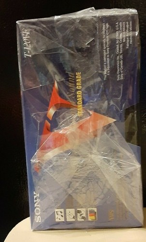 Sony Standard Grade High Durability T-120 VHS NEW (2 pack) - Picture 3 of 3