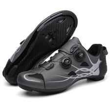 Scarpe Ciclismo MTB Professionali Speed Trainer Strada Corsa Autobloccanti Sneakers