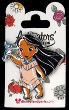 DLP DLRP Paris Pocahontas Muñeca Animadora Disney Prendedor 149088