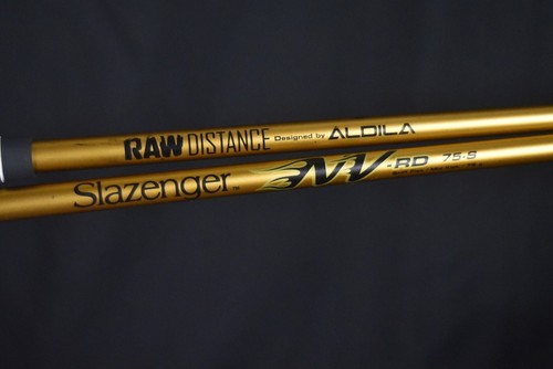 SLAZENGER 5 & 3-WOOD SET LOFT:15 18 FLEX:STIFF LENGTH:42 IN RH NEW GRIPS - Picture 6 of 9