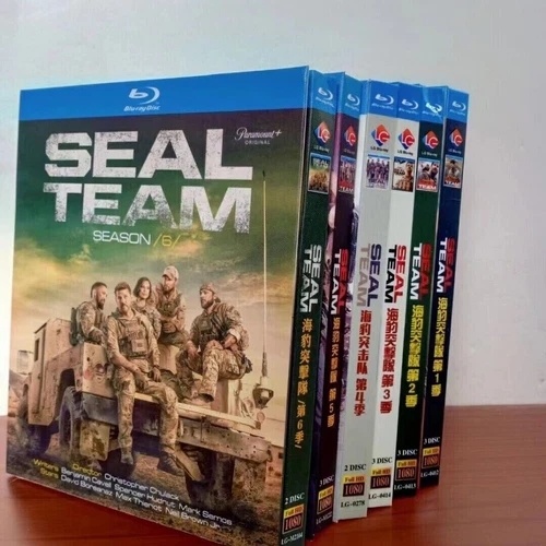 Seal Box All RegionPlay Team: Season 1-6 16-Disc  NEW