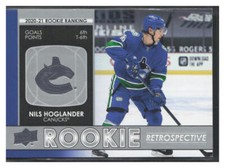 2021-22 Upper Deck #RR-9 Nils Hoglander Rookie Retrospective