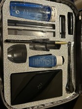 Lanc me Makeup Case With Some Products New