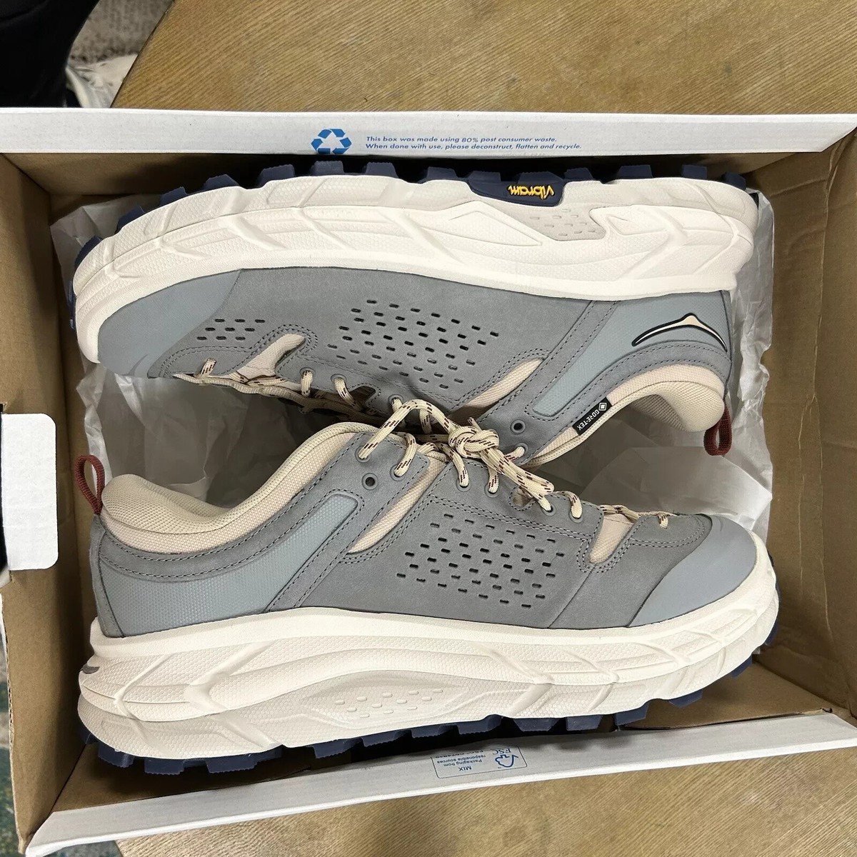 Size 12 - Hoka One One Tor Ultra GORE-TEX Low Limestone  display picture 3