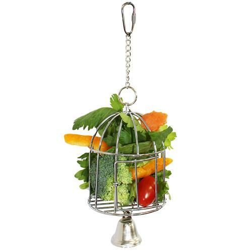 Fruit & Veggie Basket - Small Animal Cage Accessory - Sugar Glider Bird Degu  - Afbeelding 1 van 6