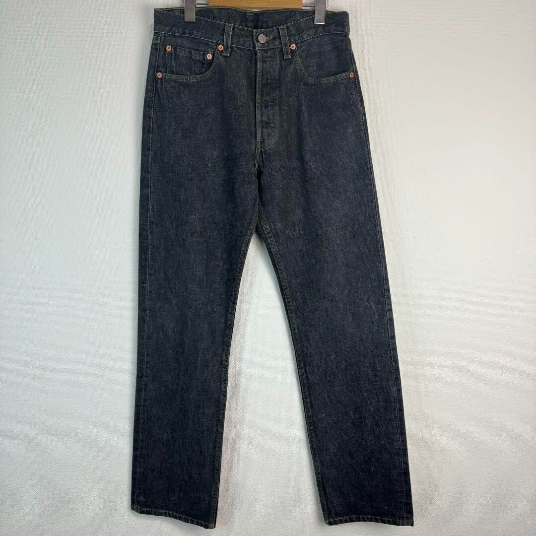 90s Levi's Black Denim pants 501 Made in USA W31 L34 90s Levi's Black Denim pants 501 Made in USA W31 L34
