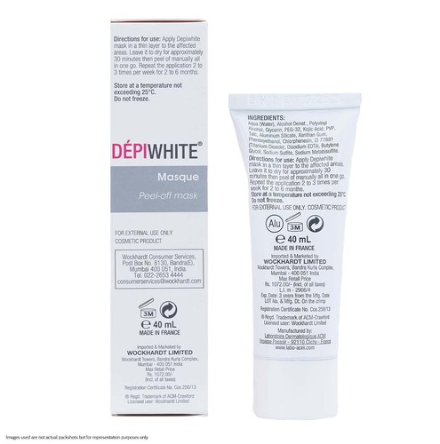 Depiwhite Masque Peel-Off Mask | 2 Pack - Picture 2 of 7