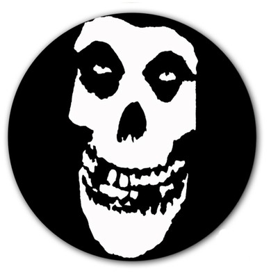 Skull Misfits #2 Fiend Club 7'' inch Slipmat Portablism Turntable Slip Mat x1