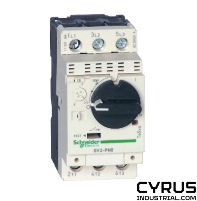 Schneider Electric GV2PM16C TeSys motor circuit-breaker, rotary knob, 9-14A