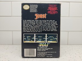 Joust (Nintendo, NES) Complete In Box, Free Shipping!
