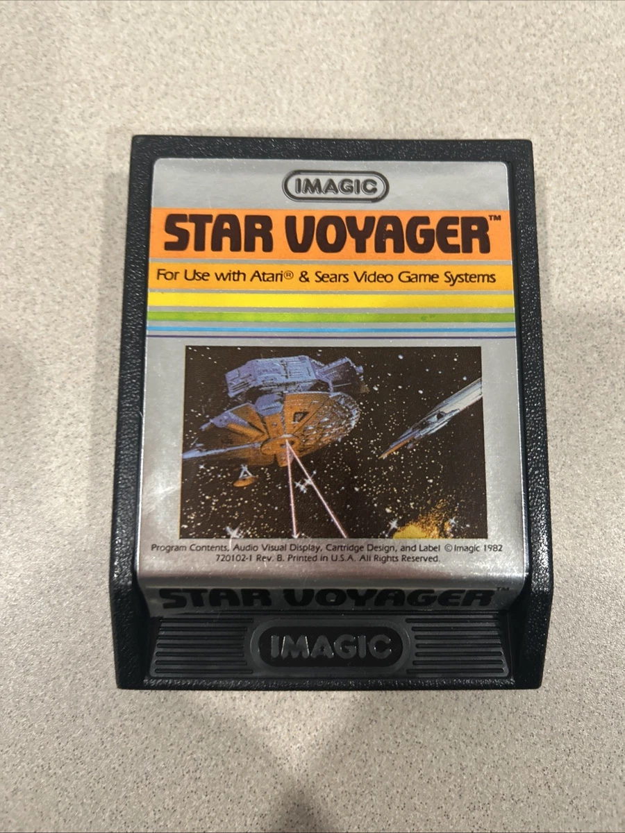 Video Juego De Atari 2600,star Voyager,original