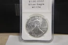 2022 w American Silver Eagle Coin .999 1oz Silver Coin