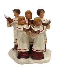 St. Nicholas Square Christmas Village Children Singing Church Choir