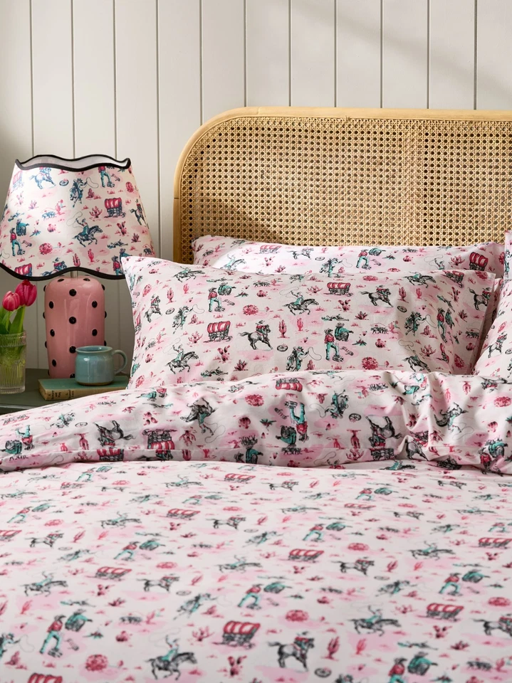 Cath Kidston Cow Girl Bedding Set With Pillowcases – 3 Sizes - Image 2 of 4