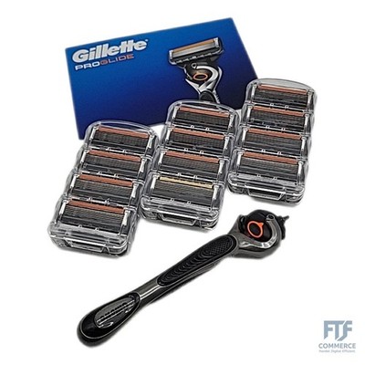 Gillette Fusion5 Proglide Rasierer Herren   Inkl. 1 Nassrasierer, 12 Ersatzkling
