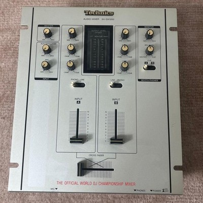 Technics SH-DX1200 DJ Mixer Silver Made in Japan Tested Working | eBay