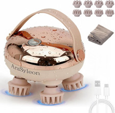Electric Scalp Massager, Head Massager Relaxes Scalp Pressure  Promotes Hair Gr