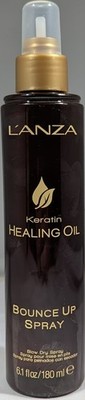 (NO SPRAYER) L'ANZA Keratin Healing Oil Bounce Up Spray, Blow Dry Spray, 6.1 oz.