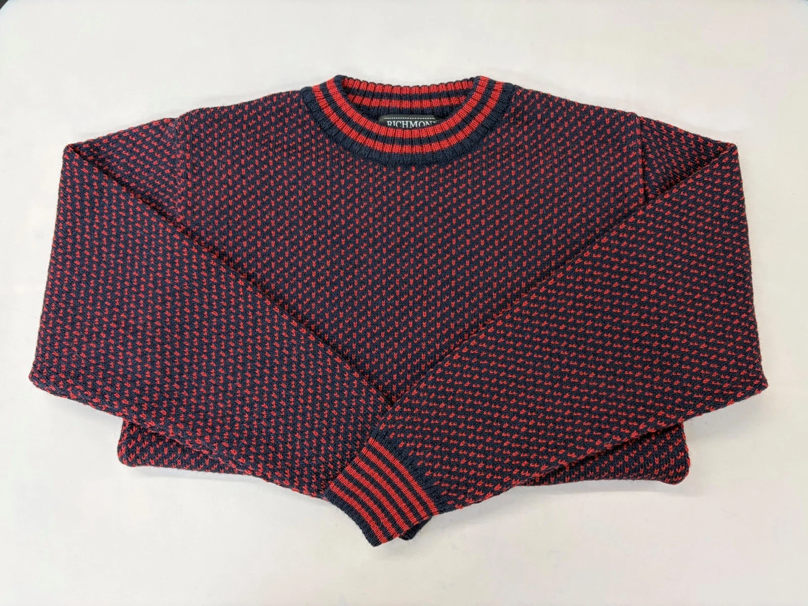 Sample Sale - Nordic Crew Neck Sweater 100% British Wool