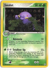 Swalot 50/101 Uncommon Hidden Legends Pokemon Reverse Holo