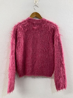 MAISON SPECIAL◆Fluffy Shaggy Knit Pullover/--/--/PNK/21242365702 MAISON SPECIAL KNIT SWEATER FLUFFY SHAGGY Pink 21242365702