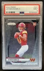 2024 Panini Prizm Jayden Daniels RC Rookie #347 Commanders PSA 9