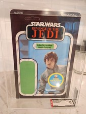 Vintage VTG Star Wars Kenner Luke Skywalker Bespin Prood Card AFA 85 Revenge 