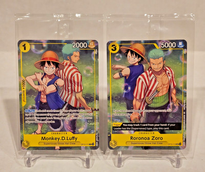 ワンピース カードダス ゾロセット One Piece TCG - Zoro & Luffy (Learn Together Deck Set - Set Sail