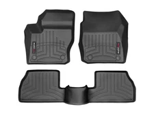 WeatherTech FloorLiner for 2013-2018 Ford Focus ST - 1st & 2nd Row, Black