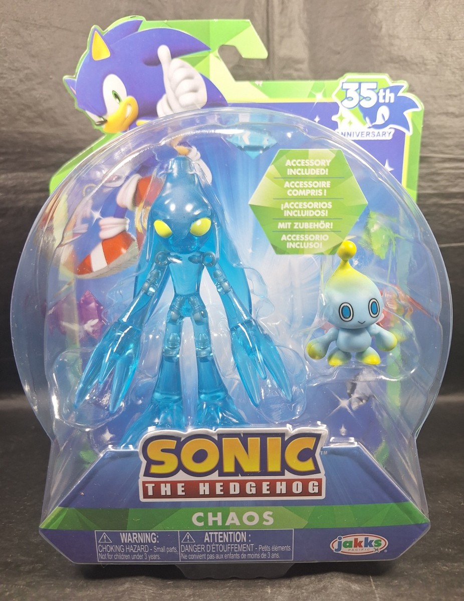 SONIC THE HEDGEHOG CHAOS w/ CHAO 35th ANNIVERSARY JAKKS PACIFIC