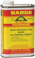 Barge All Purpose Cement Thinner 1 Quart Free Ships