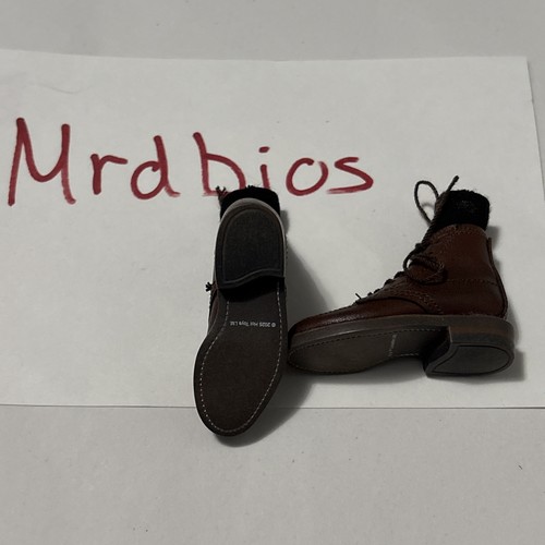 Hot Toys Indiana Jones Dial Of Destiny MMS717 MMS716 1/6 Loose Leather Boots - Picture 4 of 4