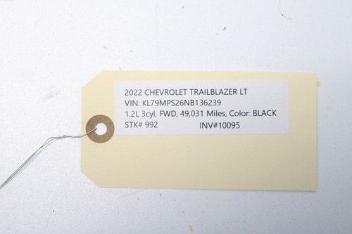 2021-2024 CHEVROLET TRAILBLAZER CENTER CONSOLE INSERT MAT RUBBER OEM - Foto 7 di 7