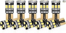 194 LED Bulb T10 W5W 2825 158 192 168 Canbus 9SMD 2835 Chipset 6000K White Non-p