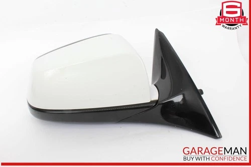 12-18 BMW 640i 650i Front Right Passenger Side Door Rear View Mirror White OEM