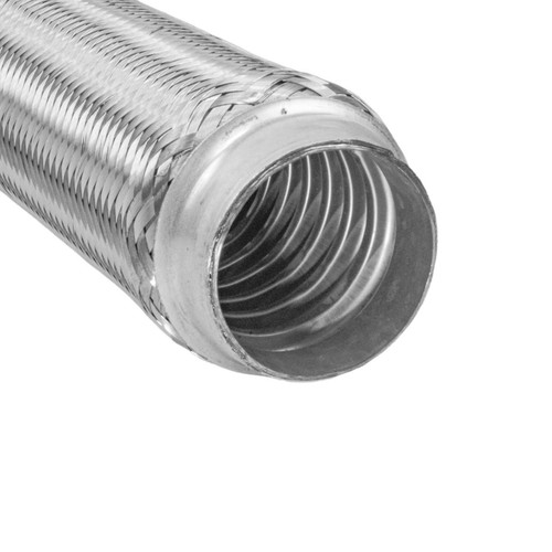 Weld ON 2.5" X 8 inch Exhaust Flexible Joint Repair Flexi Pipe Flex 63mm x 200 - Picture 11 of 12