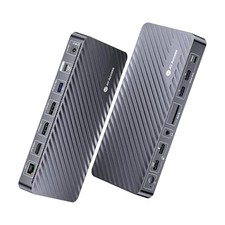 Docking Station 3 Monitors, 13-in-1 Laptop Docking Station Triple Monitor