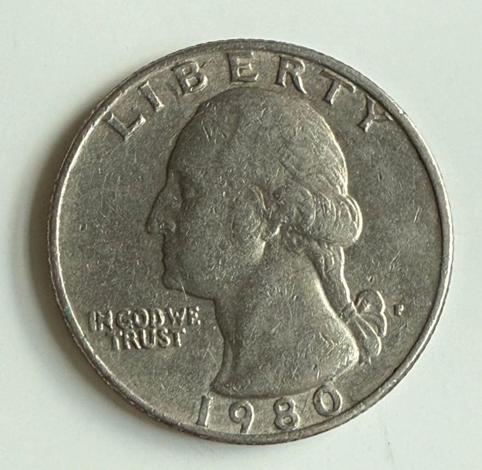 Circulated 1980 Washington Quarters (1932-1998) for sale | eBay
