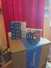 6 JVC DVC Mini Blank Cassette Tapes DV Digital Video 90 Min DVM60 SEALED NEW