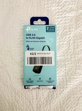 TP-Link USB 3.0 to RJ45 Ethernet Network Adapter (UE300C) Black