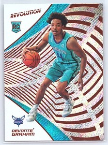 2018 PANINI REVOLUTION #140 DEVONTE' GRAHAM  CHARLOTTE HORNETS RC