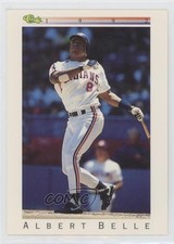 1992 Classic Update White Travel Edition Albert Belle #T13 08rj