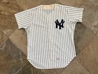 Vintage New York Yankees Steve Balboni Game Worn Wilson Baseball Jersey, 48, XL