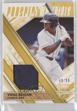 2019 Panini Elite Extra Edition Prospect Materials Gold 40/99 Vidal Brujan 0wp8