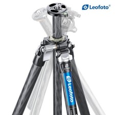 Leofoto LO-224C Carbon Fiber VideoTripod with Built-In Ball