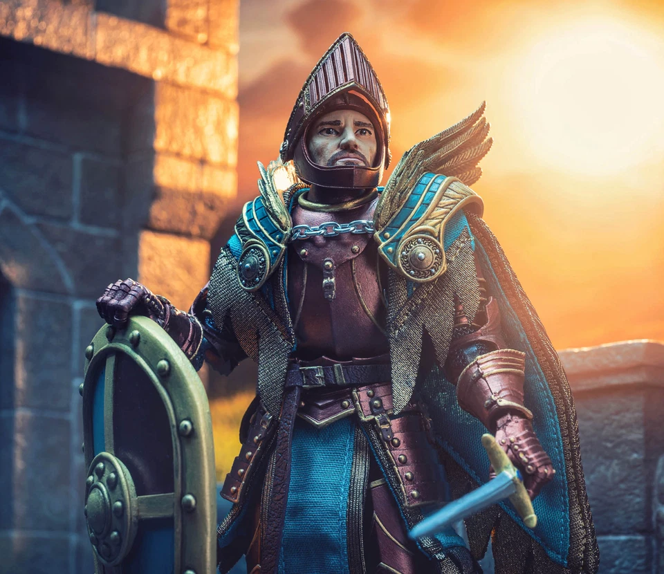 FOUR HORSEMEN STUDIOS MYTHIC LEGIONS ALL STARS 6 SIR ANDREW 6" FIGURE - Image 4 of 4