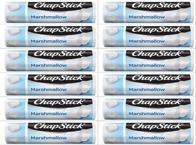 12 X Chapstick Marshmallow lip balm new sealed