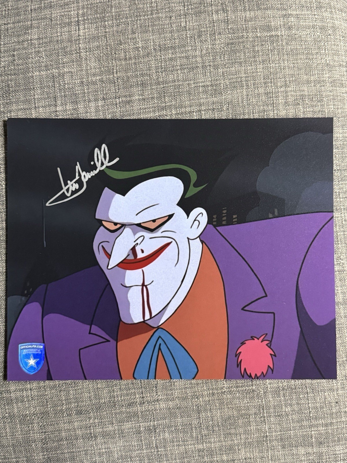 Mark Hamill 8x10 Joker Signed Autograph