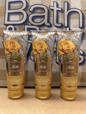 3 NEW Bath  Body Works Belle DISNEY PRINCESS Ultimate Hydration Body Cream 8 oz