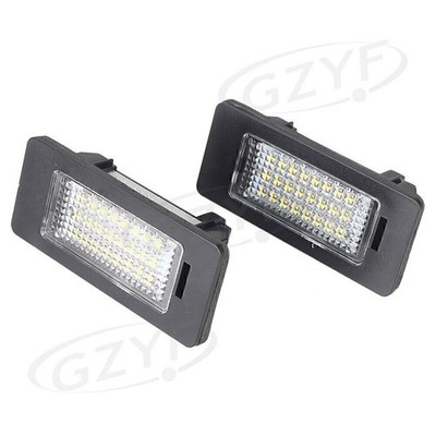 For E39 E60 E70 E82 E90 E92 F30 Error Free 12V LED License Plate Lights Lamps